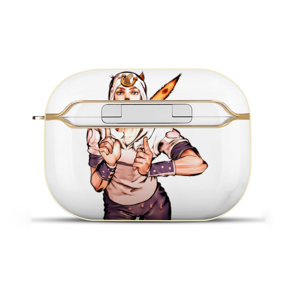 （画像用） ジョジョの奇妙な冒険 ジョナサン?ジョースター JoJo's Bizarre Adventure Jonathan Joestar 【AirPods Pro用】ハードシェル保護ケース｜耐衝撃・防指紋・カラビナ付き商品仕様
