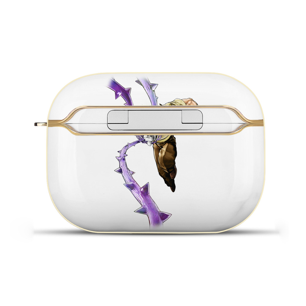 （画像用） ジョジョの奇妙な冒険 ジョセフ?ジョースター JoJo's Bizarre Adventure Joseph Joestar 【AirPods Pro用】ハードシェル保護ケース｜耐衝撃・防指紋・カラビナ付き商品仕様