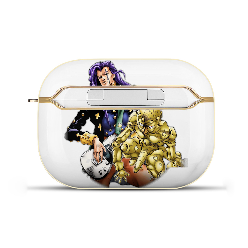 （画像用） ジョジョの奇妙な冒険 おといし あきら JoJo's Bizarre Adventure Akira Otoishi 【AirPods Pro用】ハードシェル保護ケース｜耐衝撃・防指紋・カラビナ付き商品仕様