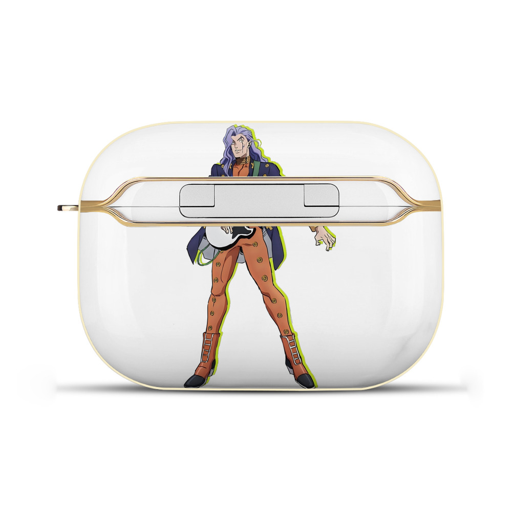 （画像用） ジョジョの奇妙な冒険 おといし あきら JoJo's Bizarre Adventure Akira Otoishi 【AirPods Pro用】ハードシェル保護ケース｜耐衝撃・防指紋・カラビナ付き商品仕様