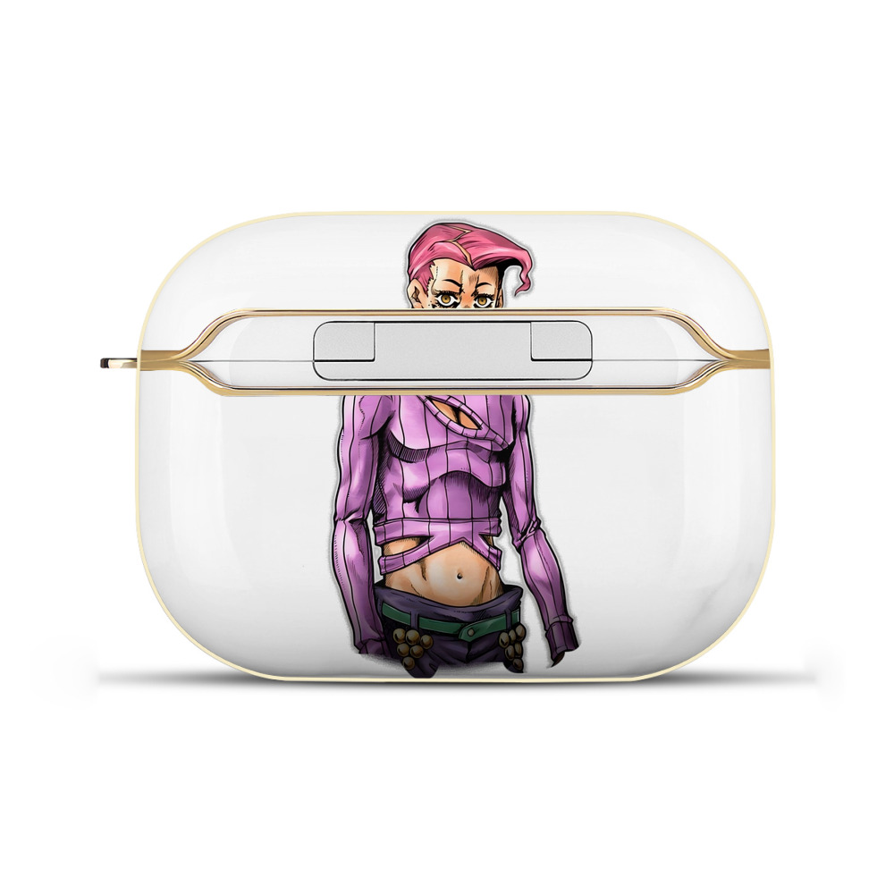 （画像用） ジョジョの奇妙な冒険 ビネガー?ドッピオ JoJo's Bizarre Adventure Vinegar Doppio 【AirPods Pro用】ハードシェル保護ケース｜耐衝撃・防指紋・カラビナ付き商品仕様