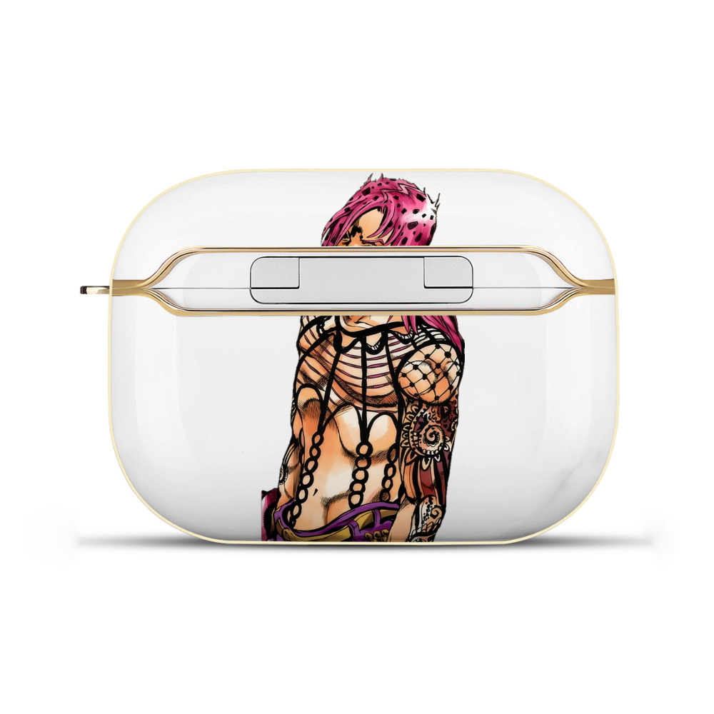 （画像用） ジョジョの奇妙な冒険 ビネガー?ドッピオ JoJo's Bizarre Adventure Vinegar Doppio 【AirPods Pro用】ハードシェル保護ケース｜耐衝撃・防指紋・カラビナ付き商品仕様