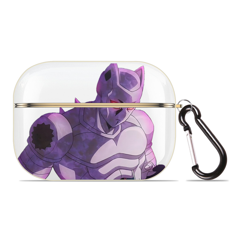 （画像用） ジョジョの奇妙な冒険 きら よしかげ JoJo's Bizarre Adventure Kira Yoshikage 【AirPods Pro用】ハードシェル保護ケース｜耐衝撃・防指紋・カラビナ付き商品仕様