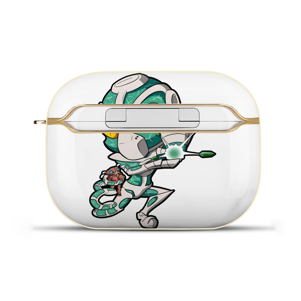（画像用） ジョジョの奇妙な冒険 花京院 典明（かきょういん のりあき） JoJo's Bizarre Adventure Kakyoin Noriaki 【AirPods Pro用】ハードシェル保護ケース｜耐衝撃・防指紋・カラビナ付き商品仕様