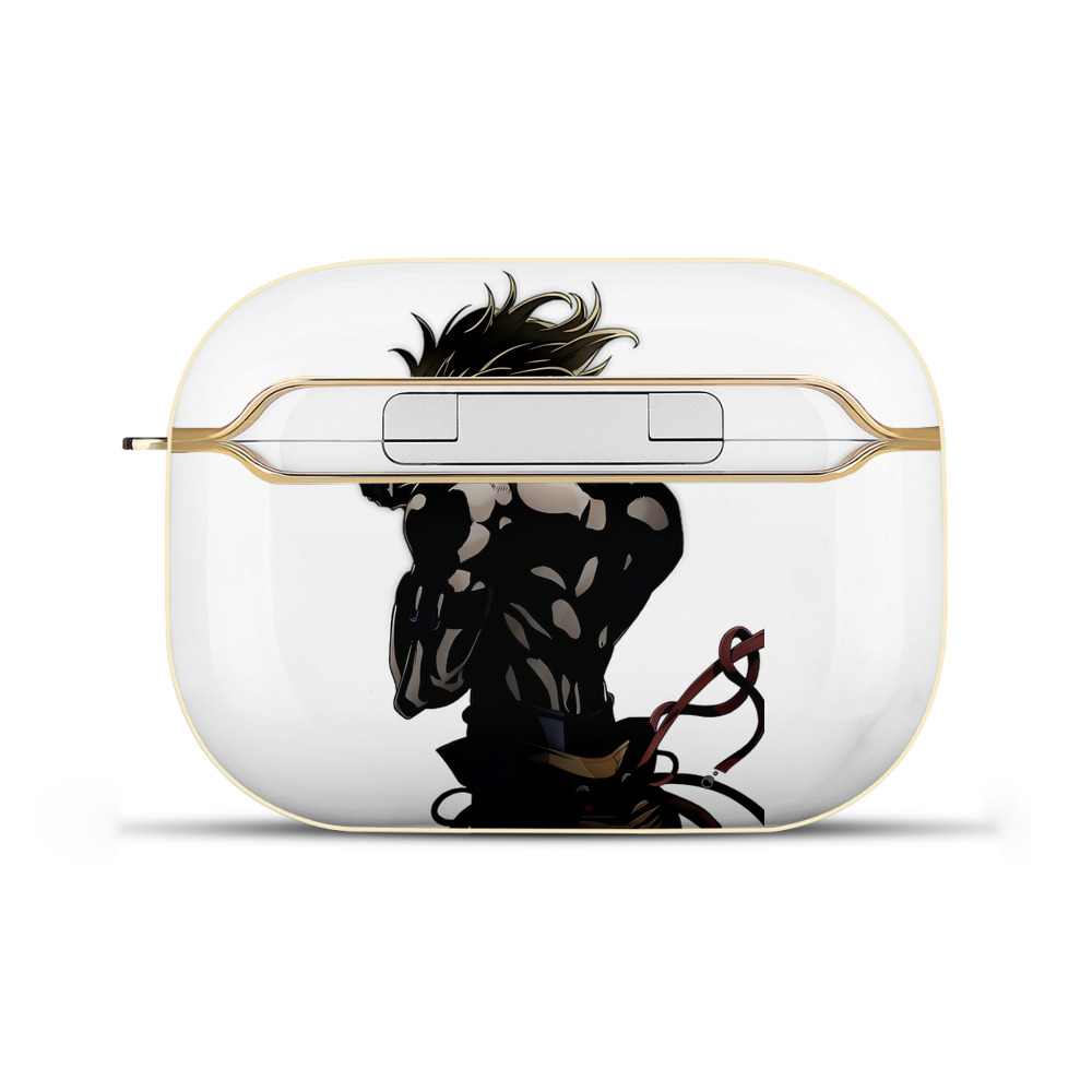 （画像用） ジョジョの奇妙な冒険 ディオ?ブランドー JoJo's Bizarre Adventure Dio Brando 【AirPods Pro用】ハードシェル保護ケース｜耐衝撃・防指紋・カラビナ付き商品仕様