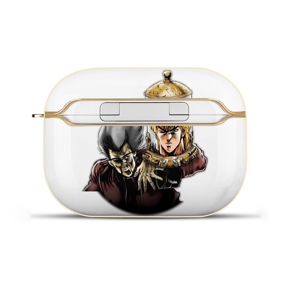 （画像用） ジョジョの奇妙な冒険 ディオ?ブランドー JoJo's Bizarre Adventure Dio Brando 【AirPods Pro用】ハードシェル保護ケース｜耐衝撃・防指紋・カラビナ付き商品仕様
