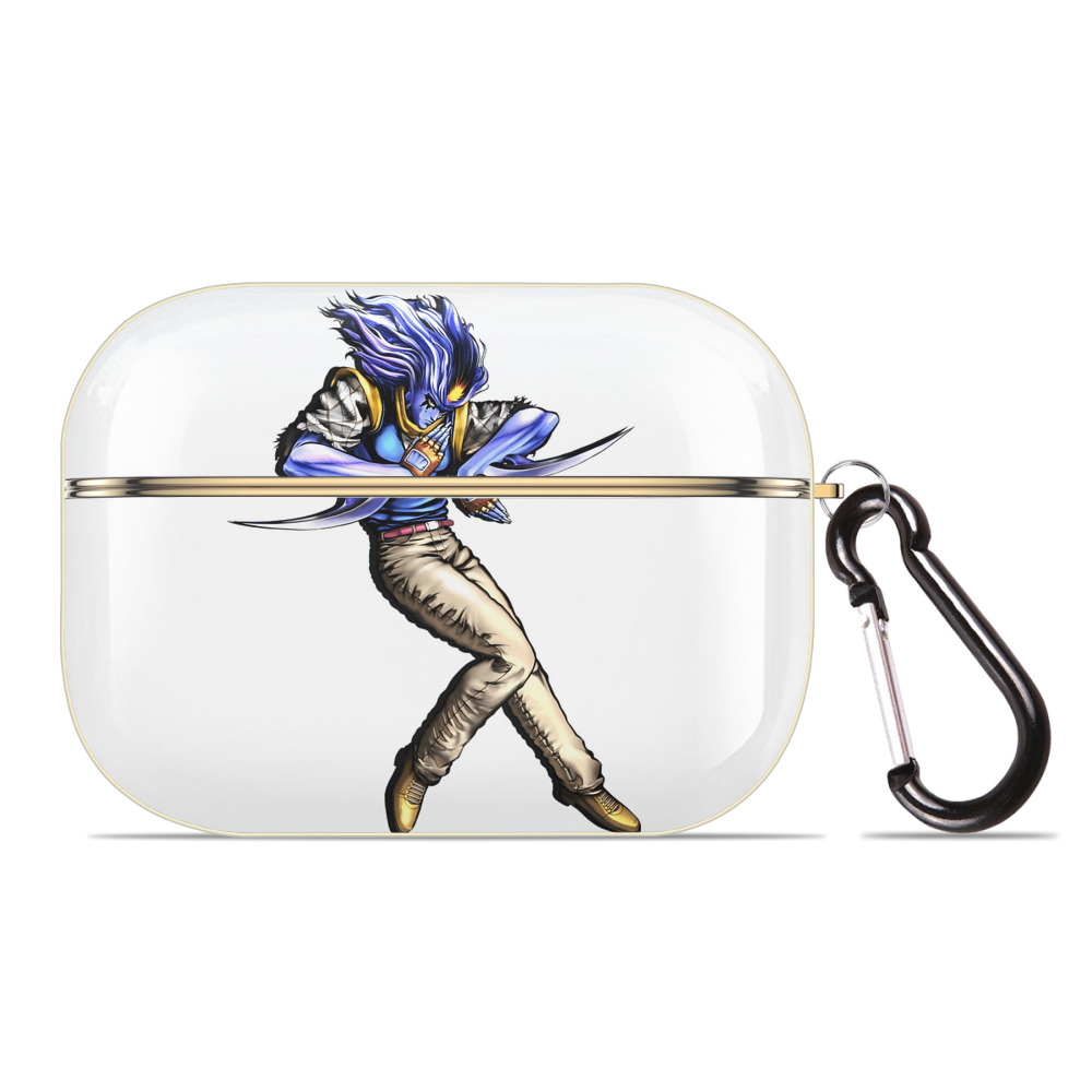 （画像用） ジョジョの奇妙な冒険 JoJo's Bizarre Adventure 【AirPods Pro用】ハードシェル保護ケース｜耐衝撃・防指紋・カラビナ付き商品仕様