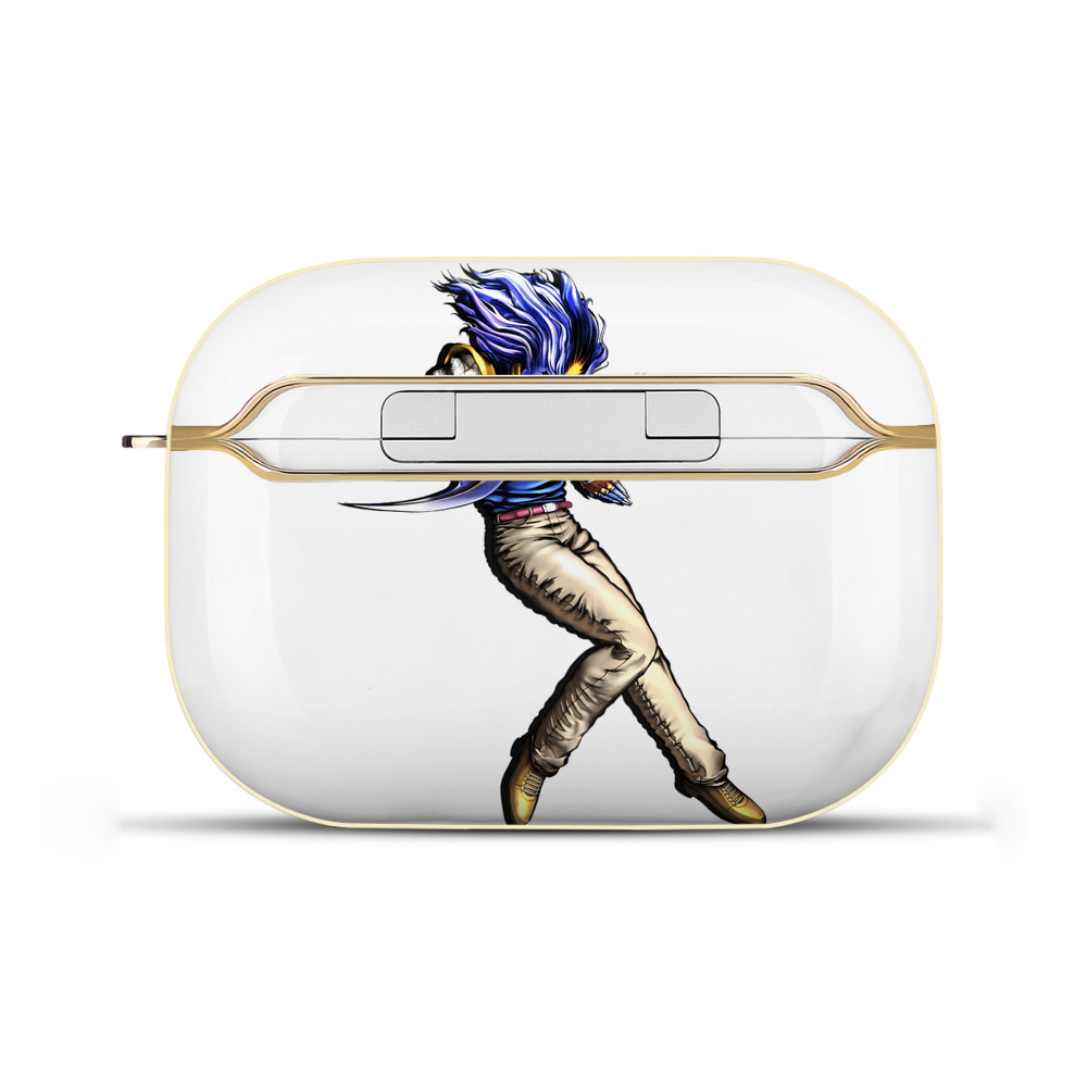 （画像用） ジョジョの奇妙な冒険 JoJo's Bizarre Adventure 【AirPods Pro用】ハードシェル保護ケース｜耐衝撃・防指紋・カラビナ付き商品仕様