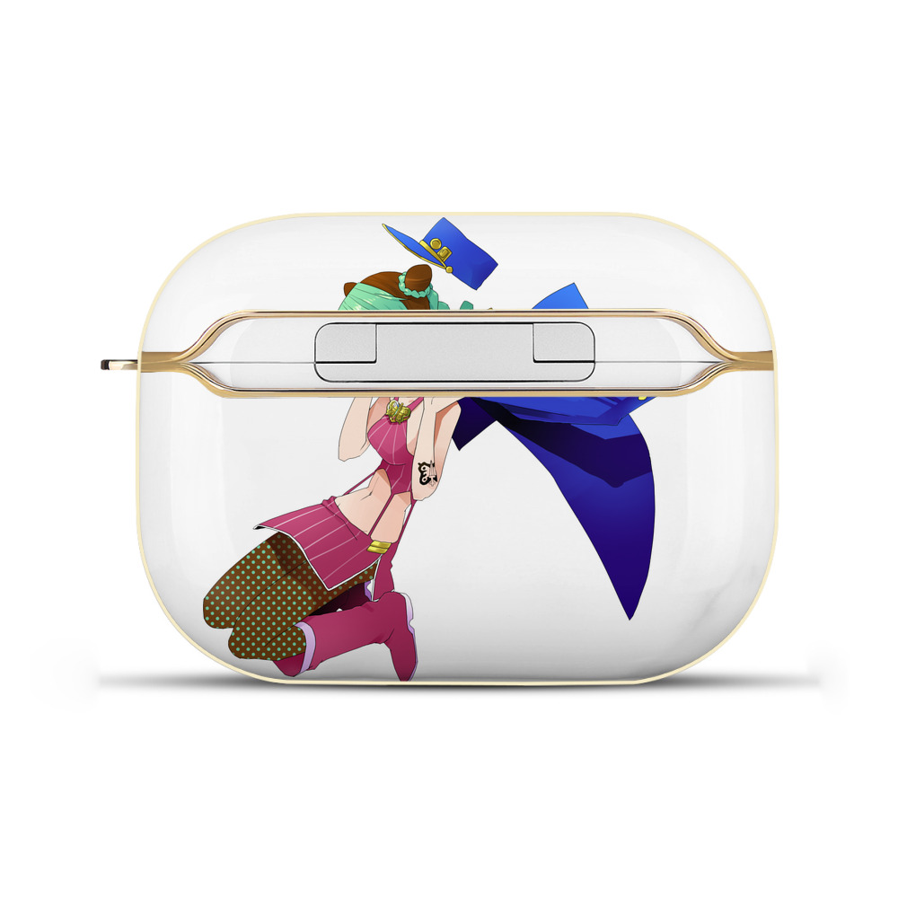 （画像用） "ジョジョの奇妙な冒険 くうじょう ジョリーン JoJo's Bizarre Adventure Jolyne Cujoh " 【AirPods Pro用】ハードシェル保護ケース｜耐衝撃・防指紋・カラビナ付き商品仕様