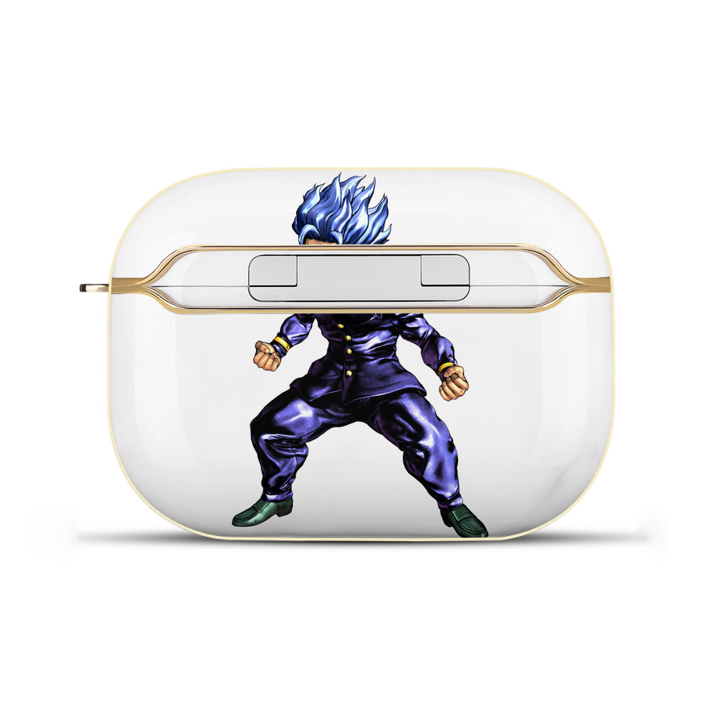（画像用） ジョジョの奇妙な冒険 広瀨康一 JoJo's Bizarre Adventure Hirose Koichi 【AirPods Pro用】ハードシェル保護ケース｜耐衝撃・防指紋・カラビナ付き商品仕様