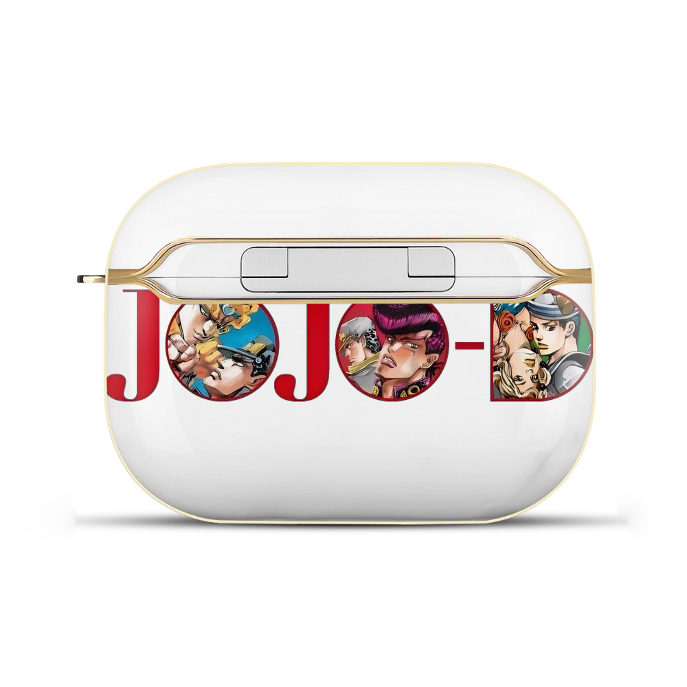 （画像用） ジョジョの奇妙な冒険 JoJo's Bizarre Adventure 【AirPods Pro用】ハードシェル保護ケース｜耐衝撃・防指紋・カラビナ付き商品仕様