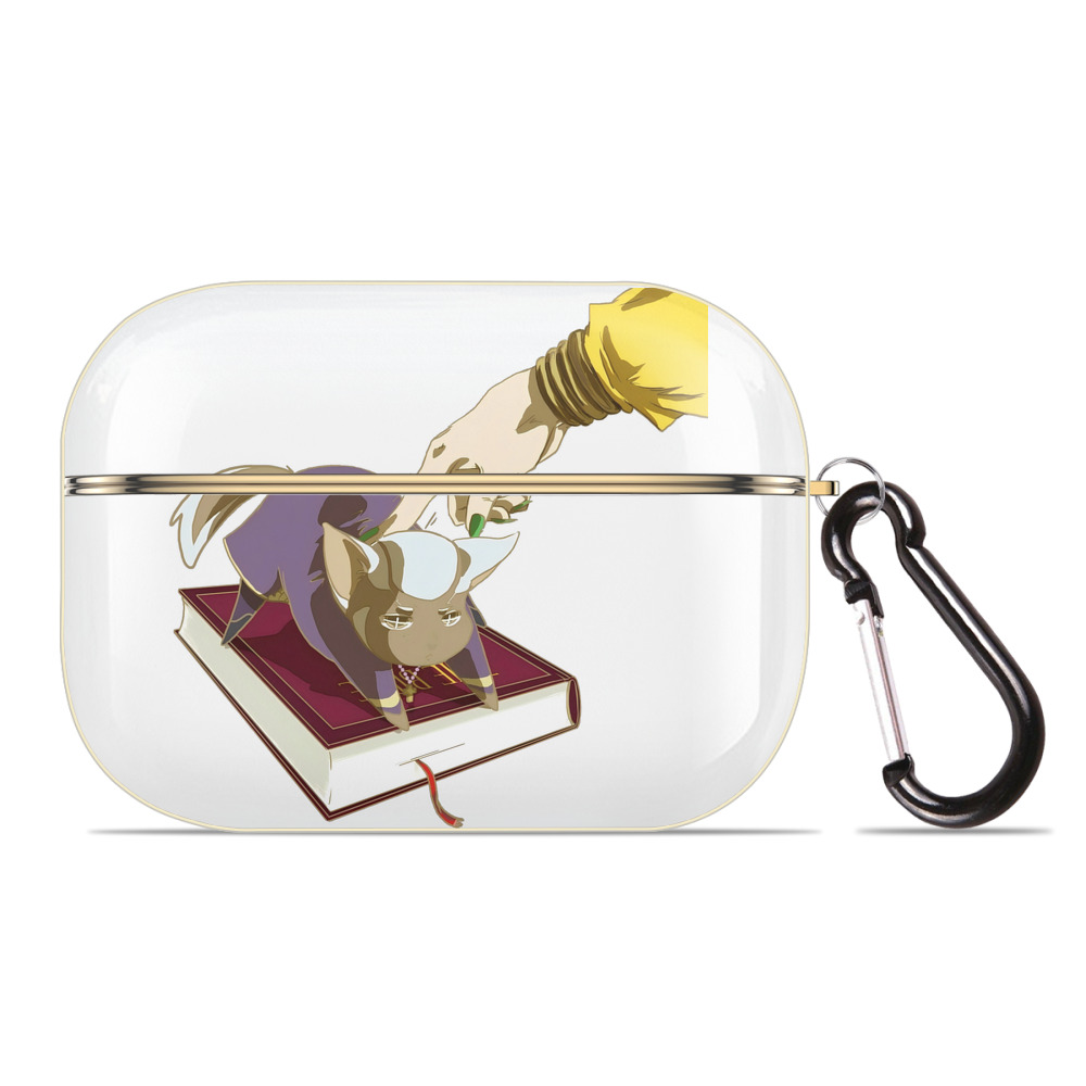 （画像用） ジョジョの奇妙な冒険 JoJo's Bizarre Adventure 【AirPods Pro用】ハードシェル保護ケース｜耐衝撃・防指紋・カラビナ付き商品仕様