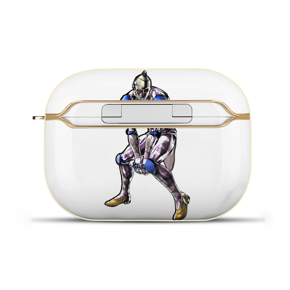 （画像用） ジョジョの奇妙な冒険 JoJo's Bizarre Adventure 【AirPods Pro用】ハードシェル保護ケース｜耐衝撃・防指紋・カラビナ付き商品仕様