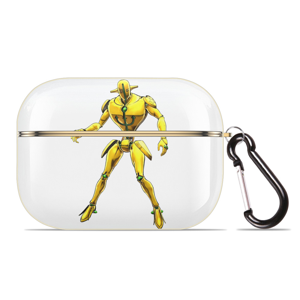 （画像用） ジョジョの奇妙な冒険 JoJo's Bizarre Adventure 【AirPods Pro用】ハードシェル保護ケース｜耐衝撃・防指紋・カラビナ付き商品仕様