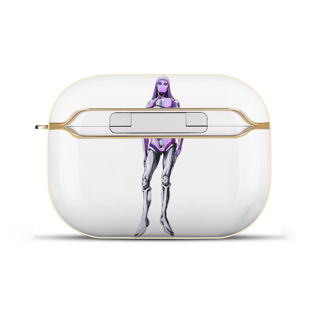 （画像用） ジョジョの奇妙な冒険 JoJo's Bizarre Adventure 【AirPods Pro用】ハードシェル保護ケース｜耐衝撃・防指紋・カラビナ付き商品仕様
