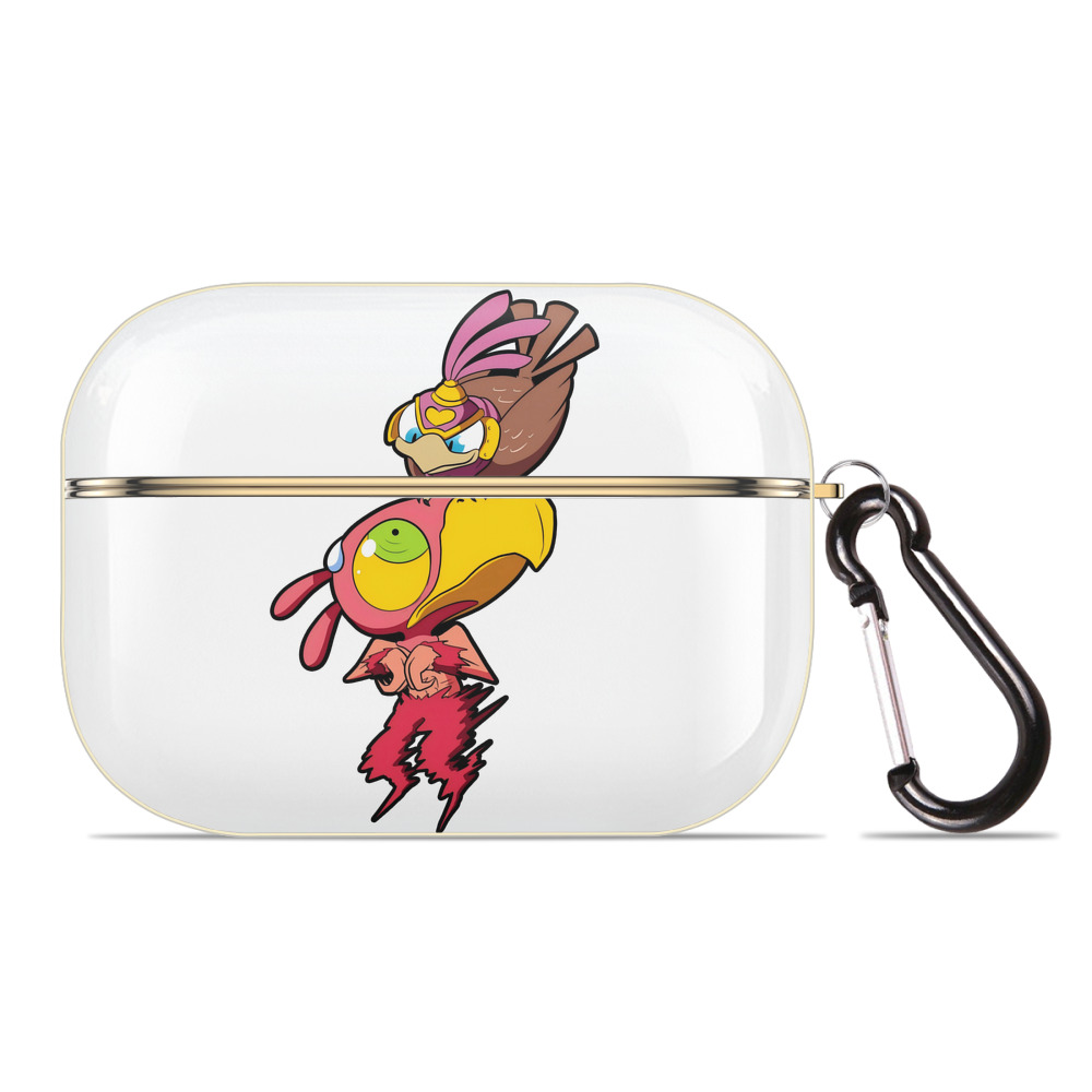 （画像用） ジョジョの奇妙な冒険 JoJo's Bizarre Adventure 【AirPods Pro用】ハードシェル保護ケース｜耐衝撃・防指紋・カラビナ付き商品仕様