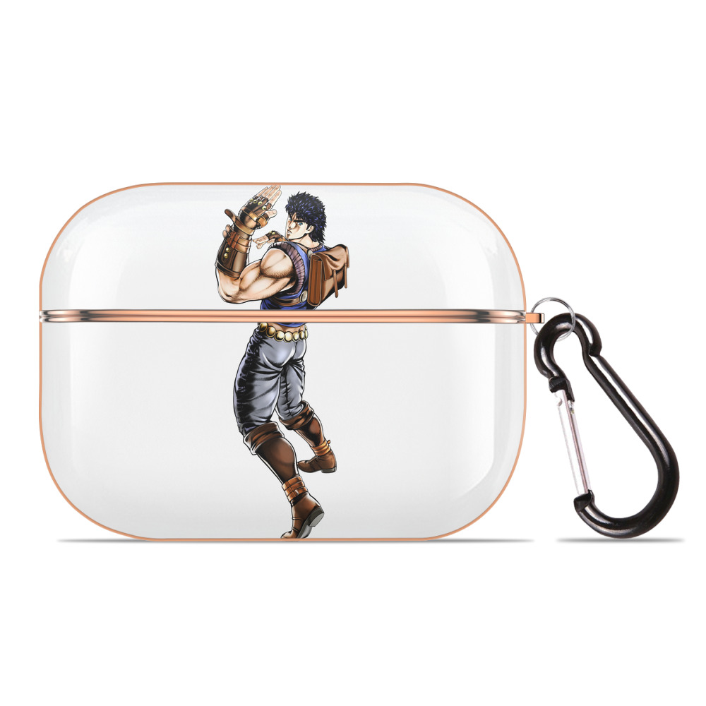 （画像用） ジョジョの奇妙な冒険 /ジョナサン?ジョースター JoJo's Bizarre Adventure Jonathan Joestar 【AirPods Pro用】ハードシェル保護ケース｜耐衝撃・防指紋・カラビナ付き商品仕様