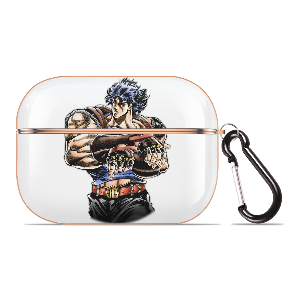（画像用） ジョジョの奇妙な冒険 /ジョナサン?ジョースター JoJo's Bizarre Adventure Jonathan Joestar 【AirPods Pro用】ハードシェル保護ケース｜耐衝撃・防指紋・カラビナ付き商品仕様