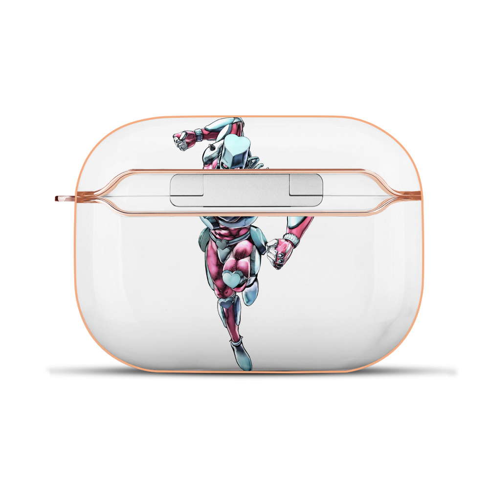 （画像用） ジョジョの奇妙な冒険 ひがしかた じょうすけ JoJo's Bizarre Adventure Higashikata Josuke 【AirPods Pro用】ハードシェル保護ケース｜耐衝撃・防指紋・カラビナ付き商品仕様