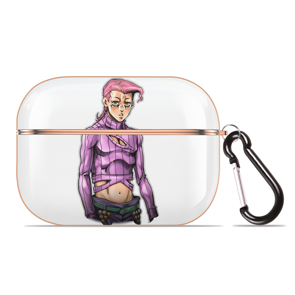 （画像用） ジョジョの奇妙な冒険 ビネガー?ドッピオ JoJo's Bizarre Adventure Vinegar Doppio 【AirPods Pro用】ハードシェル保護ケース｜耐衝撃・防指紋・カラビナ付き商品仕様