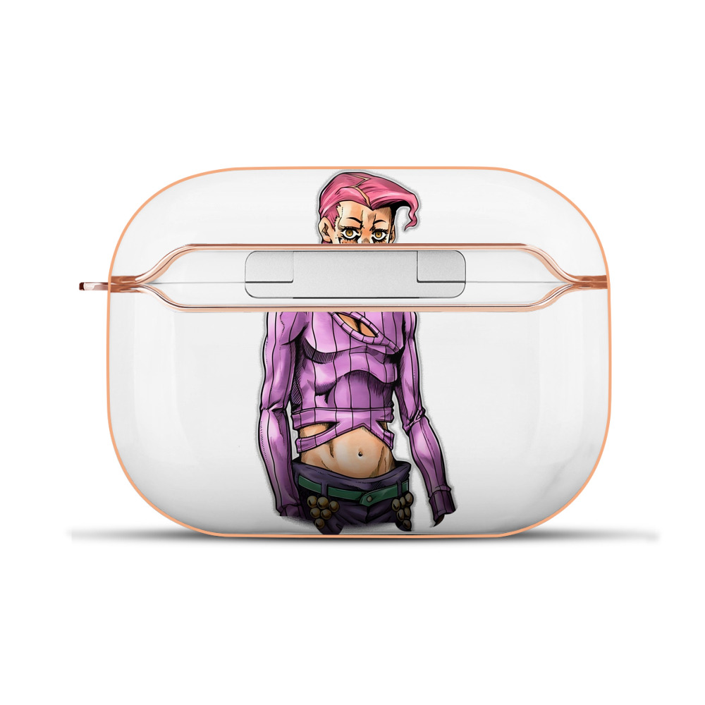 （画像用） ジョジョの奇妙な冒険 ビネガー?ドッピオ JoJo's Bizarre Adventure Vinegar Doppio 【AirPods Pro用】ハードシェル保護ケース｜耐衝撃・防指紋・カラビナ付き商品仕様