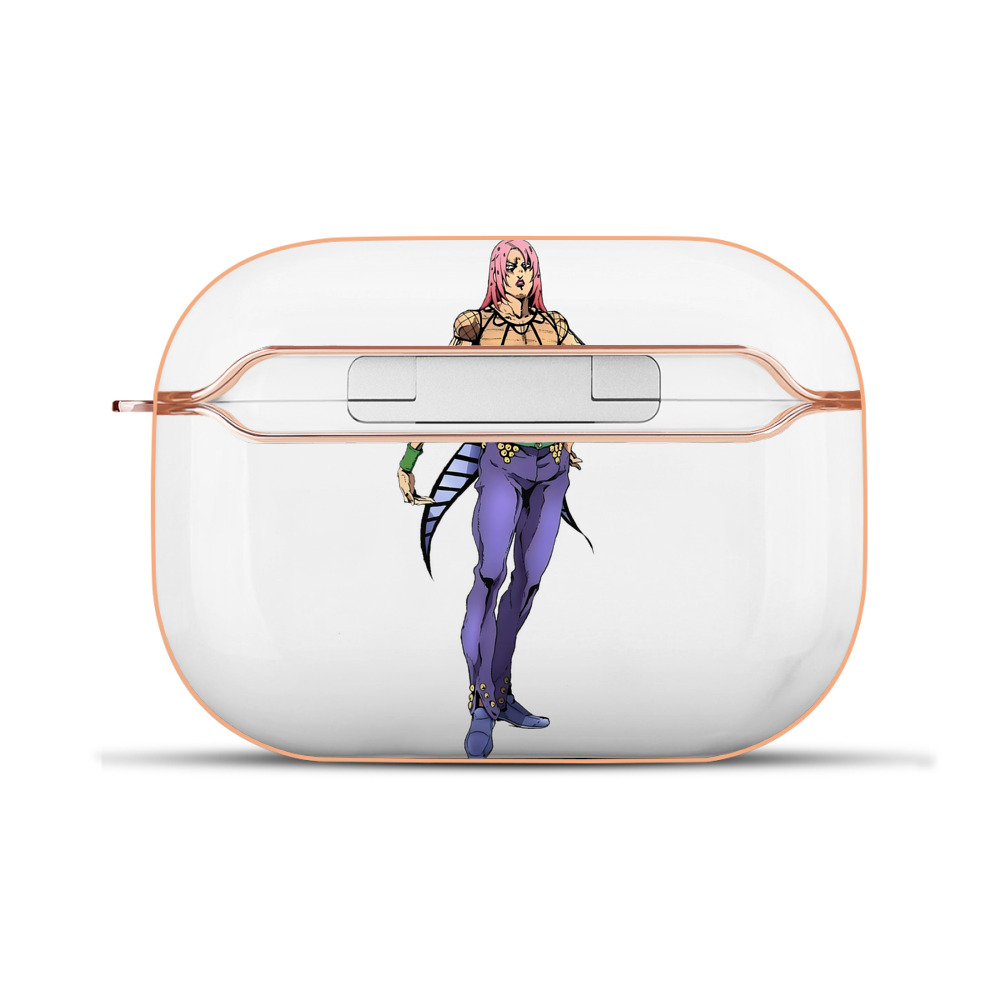 （画像用） ジョジョの奇妙な冒険 ビネガー?ドッピオ JoJo's Bizarre Adventure Vinegar Doppio 【AirPods Pro用】ハードシェル保護ケース｜耐衝撃・防指紋・カラビナ付き商品仕様