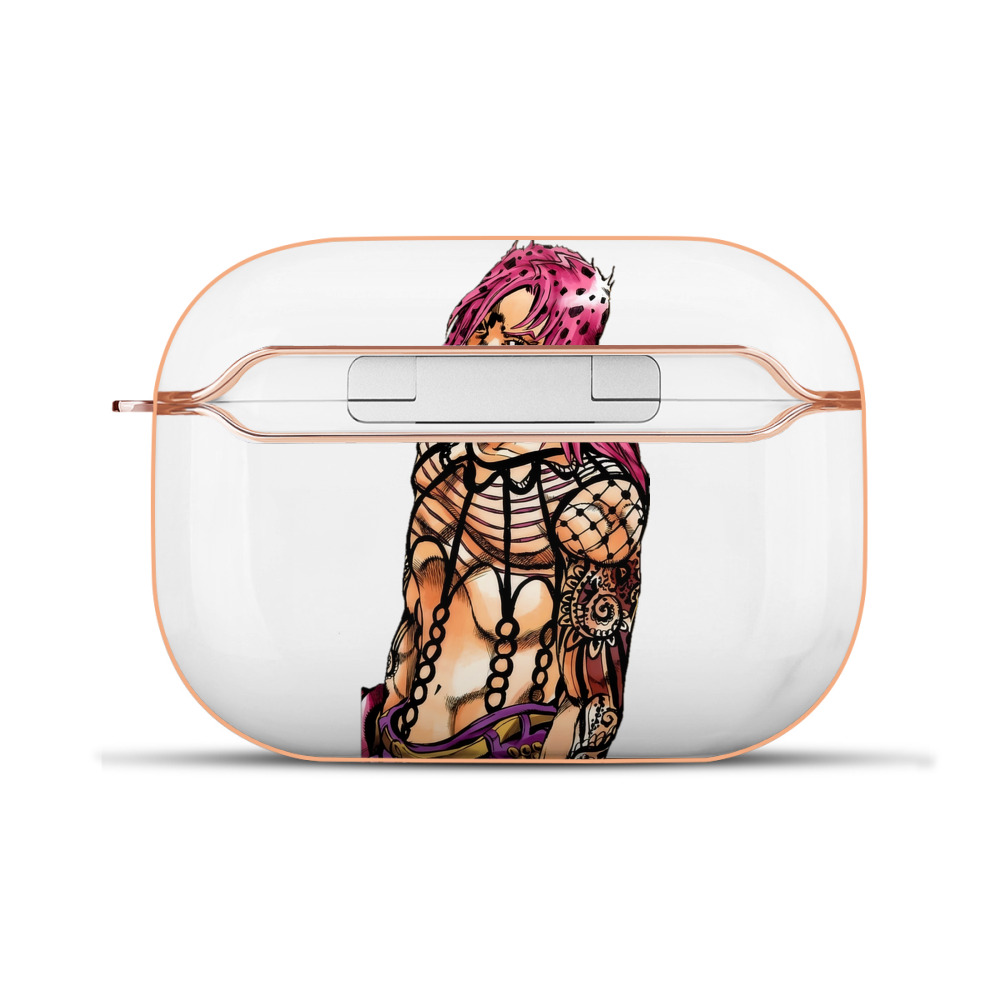 （画像用） ジョジョの奇妙な冒険 ビネガー?ドッピオ JoJo's Bizarre Adventure Vinegar Doppio 【AirPods Pro用】ハードシェル保護ケース｜耐衝撃・防指紋・カラビナ付き商品仕様