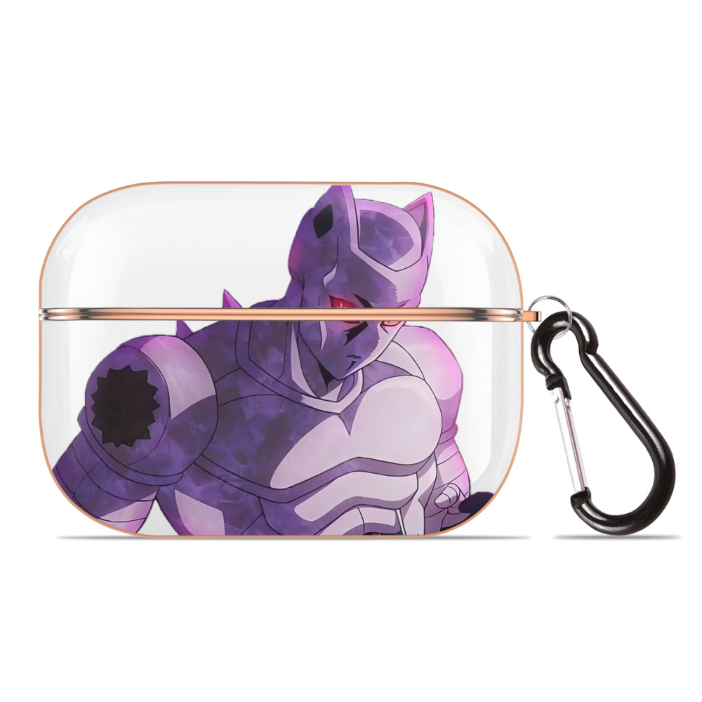 （画像用） ジョジョの奇妙な冒険 きら よしかげ JoJo's Bizarre Adventure Kira Yoshikage 【AirPods Pro用】ハードシェル保護ケース｜耐衝撃・防指紋・カラビナ付き商品仕様