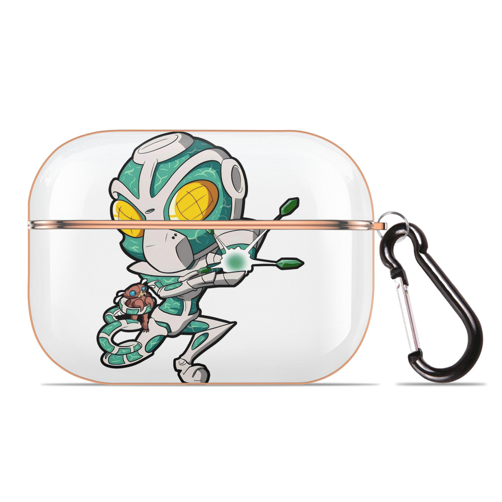 （画像用） ジョジョの奇妙な冒険 花京院 典明（かきょういん のりあき） JoJo's Bizarre Adventure Kakyoin Noriaki 【AirPods Pro用】ハードシェル保護ケース｜耐衝撃・防指紋・カラビナ付き商品仕様
