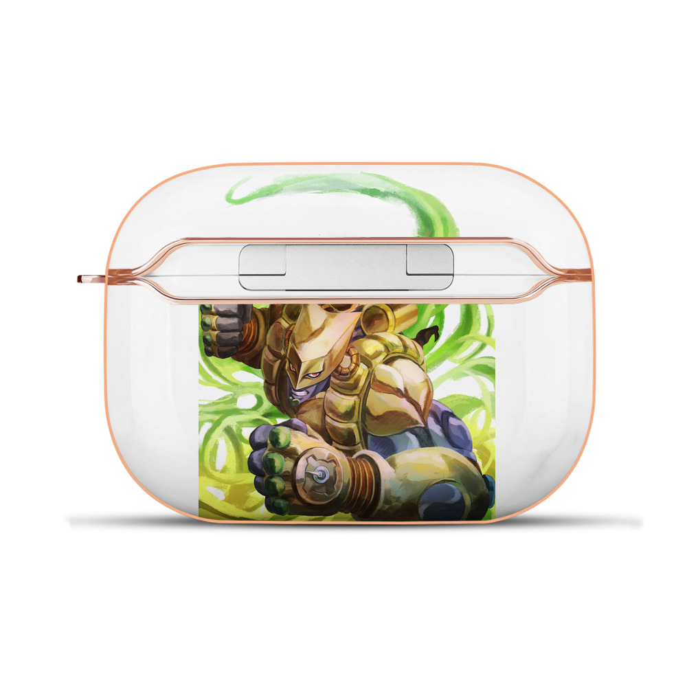 （画像用） ジョジョの奇妙な冒険 ディオ?ブランドー JoJo's Bizarre Adventure Dio Brando 【AirPods Pro用】ハードシェル保護ケース｜耐衝撃・防指紋・カラビナ付き商品仕様