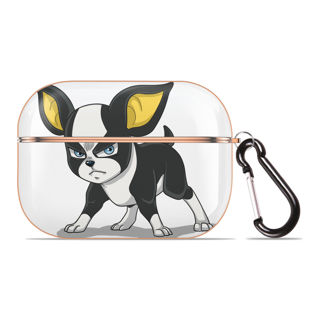 （画像用） ジョジョの奇妙な冒険 イギー JoJo's Bizarre Adventure Iggy 【AirPods Pro用】ハードシェル保護ケース｜耐衝撃・防指紋・カラビナ付き商品仕様