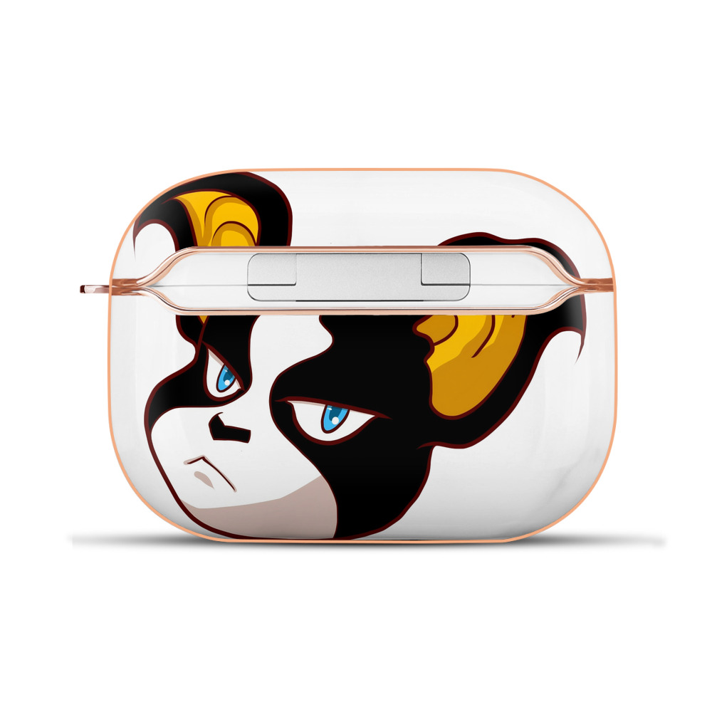 （画像用） ジョジョの奇妙な冒険 イギー JoJo's Bizarre Adventure Iggy 【AirPods Pro用】ハードシェル保護ケース｜耐衝撃・防指紋・カラビナ付き商品仕様