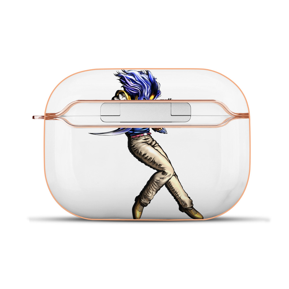 （画像用） ジョジョの奇妙な冒険 JoJo's Bizarre Adventure 【AirPods Pro用】ハードシェル保護ケース｜耐衝撃・防指紋・カラビナ付き商品仕様