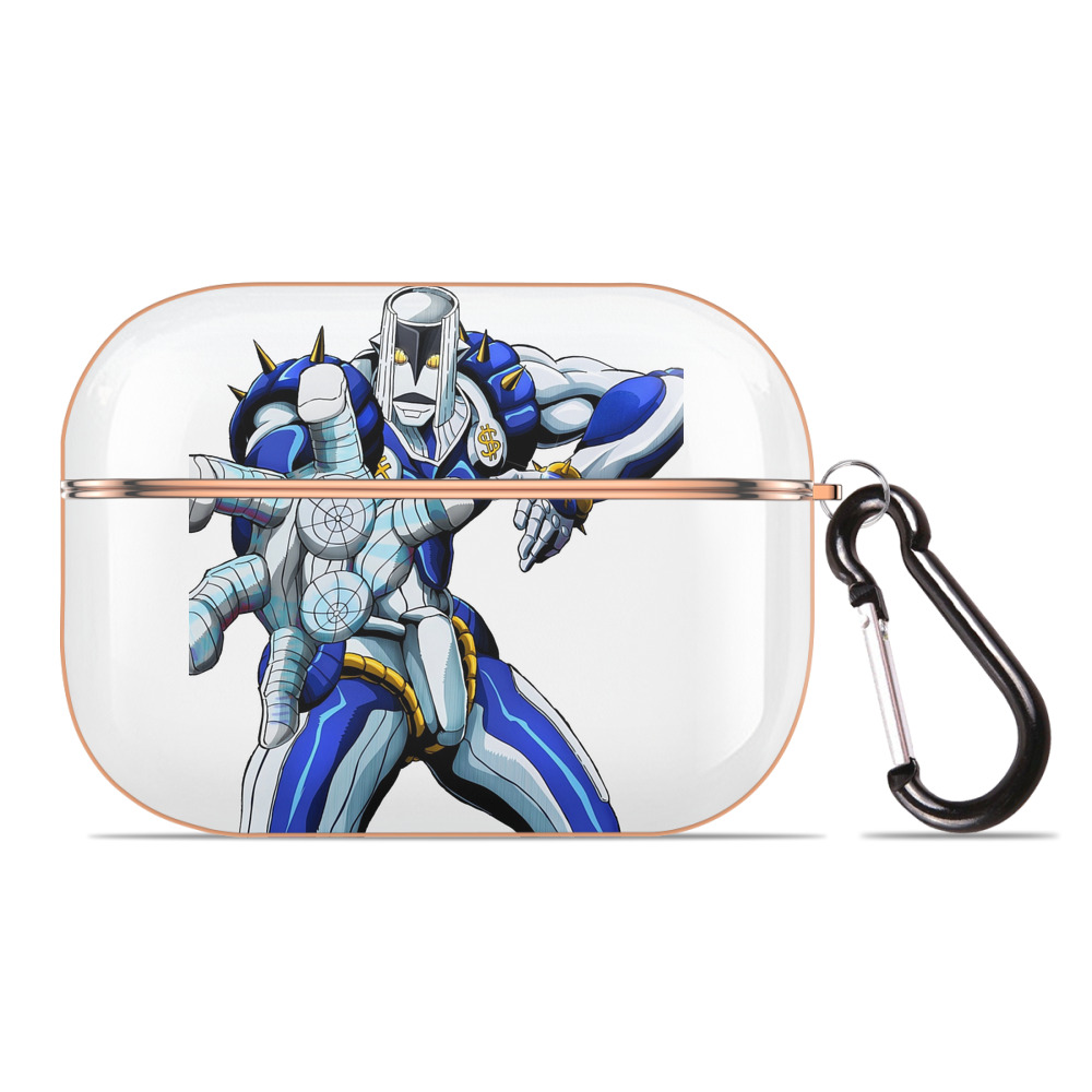 （画像用） ジョジョの奇妙な冒険 虹村億泰 にじむら おくやす JoJo's Bizarre Adventure Nijimura Okuyasu 【AirPods Pro用】ハードシェル保護ケース｜耐衝撃・防指紋・カラビナ付き商品仕様