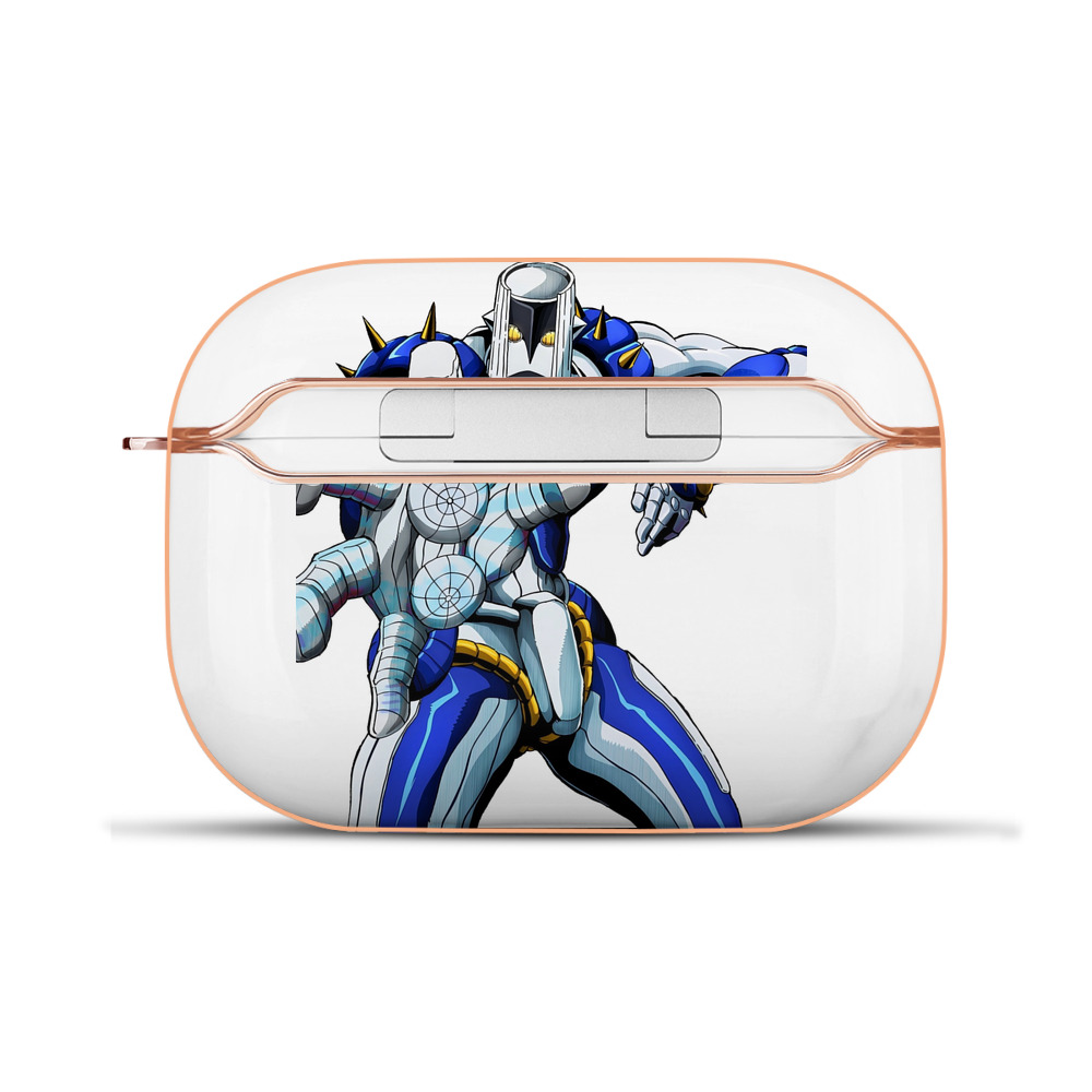 （画像用） ジョジョの奇妙な冒険 虹村億泰 にじむら おくやす JoJo's Bizarre Adventure Nijimura Okuyasu 【AirPods Pro用】ハードシェル保護ケース｜耐衝撃・防指紋・カラビナ付き商品仕様