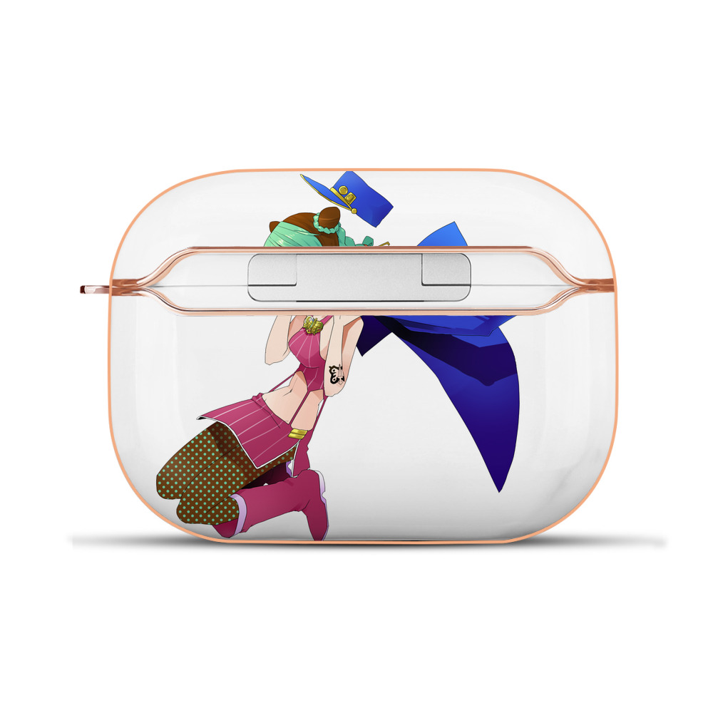（画像用） "ジョジョの奇妙な冒険 くうじょう ジョリーン JoJo's Bizarre Adventure Jolyne Cujoh " 【AirPods Pro用】ハードシェル保護ケース｜耐衝撃・防指紋・カラビナ付き商品仕様