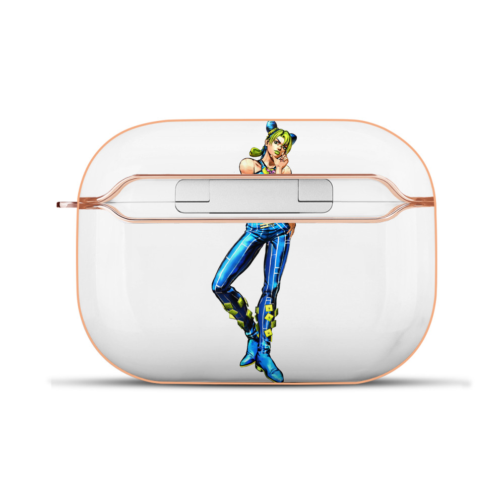 （画像用） "ジョジョの奇妙な冒険 くうじょう ジョリーン JoJo's Bizarre Adventure Jolyne Cujoh " 【AirPods Pro用】ハードシェル保護ケース｜耐衝撃・防指紋・カラビナ付き商品仕様