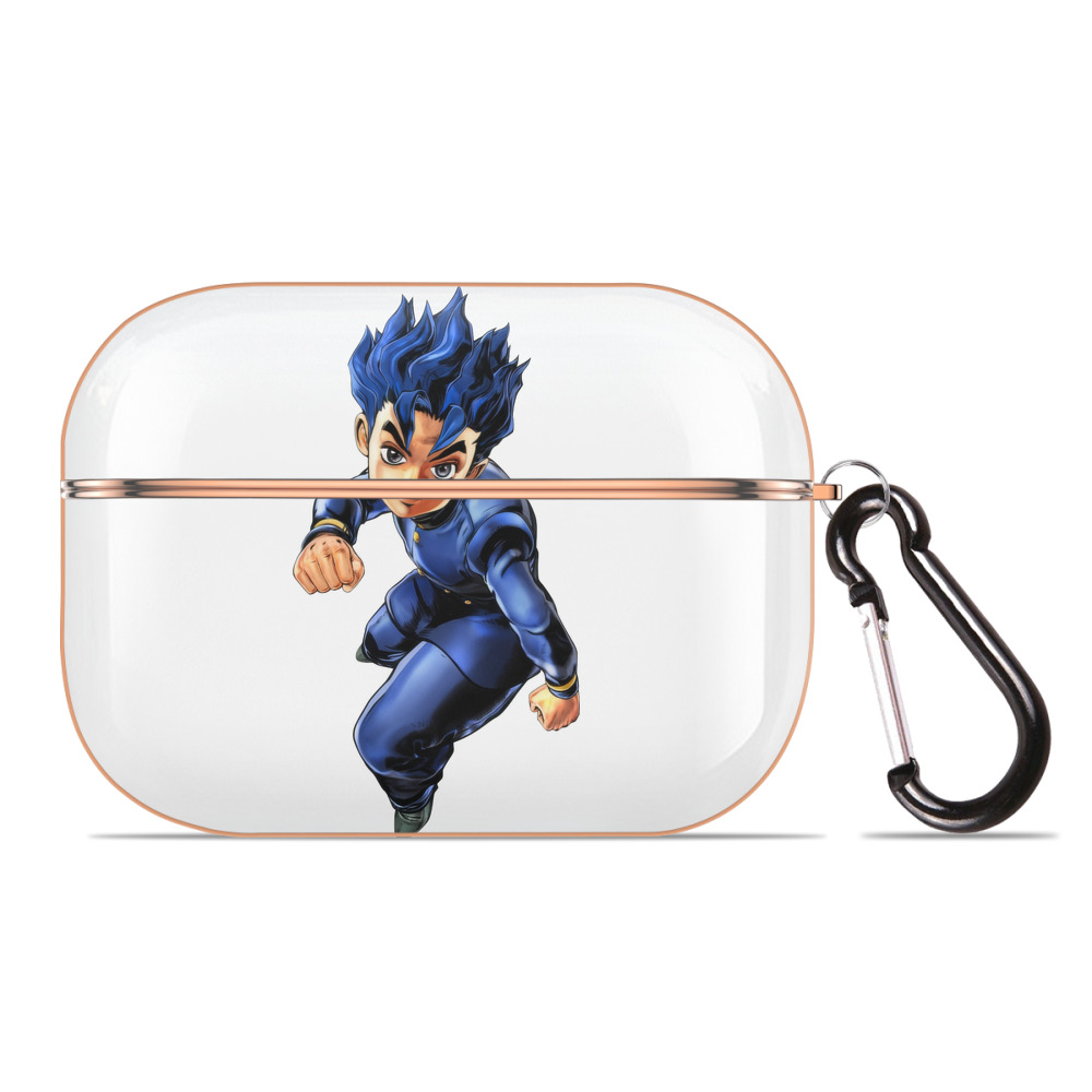 （画像用） ジョジョの奇妙な冒険 広瀨康一 JoJo's Bizarre Adventure Hirose Koichi 【AirPods Pro用】ハードシェル保護ケース｜耐衝撃・防指紋・カラビナ付き商品仕様