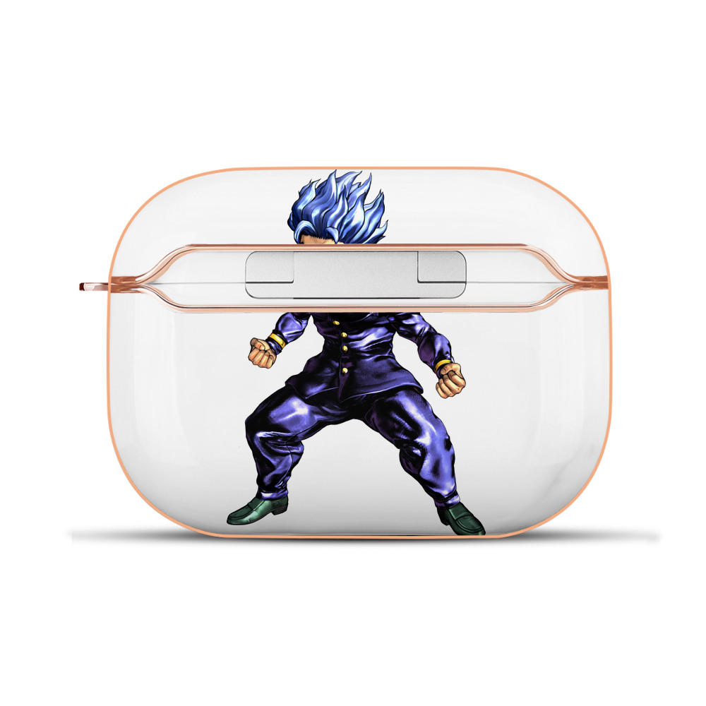 （画像用） ジョジョの奇妙な冒険 広瀨康一 JoJo's Bizarre Adventure Hirose Koichi 【AirPods Pro用】ハードシェル保護ケース｜耐衝撃・防指紋・カラビナ付き商品仕様