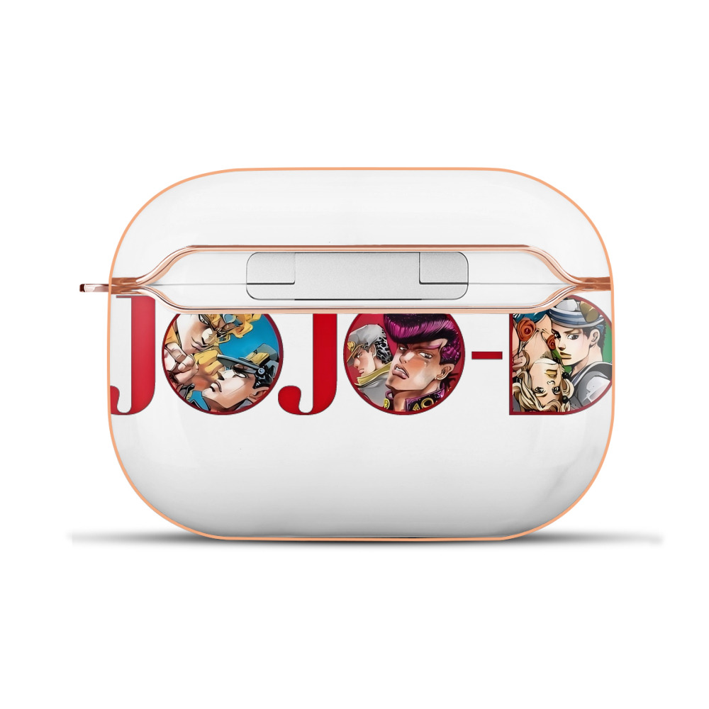 （画像用） ジョジョの奇妙な冒険 JoJo's Bizarre Adventure 【AirPods Pro用】ハードシェル保護ケース｜耐衝撃・防指紋・カラビナ付き商品仕様
