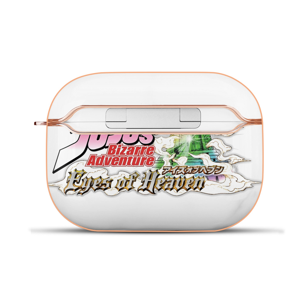 （画像用） ジョジョの奇妙な冒険 JoJo's Bizarre Adventure 【AirPods Pro用】ハードシェル保護ケース｜耐衝撃・防指紋・カラビナ付き商品仕様