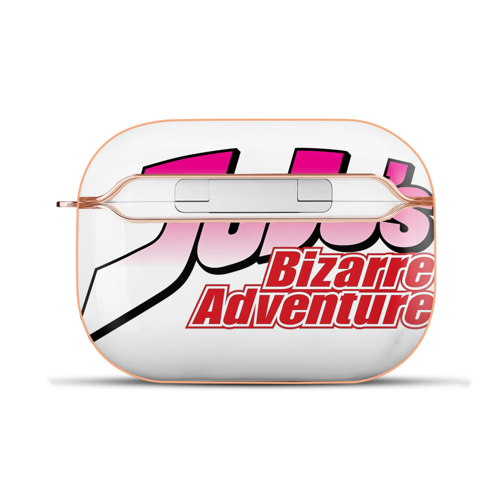 （画像用） ジョジョの奇妙な冒険 JoJo's Bizarre Adventure 【AirPods Pro用】ハードシェル保護ケース｜耐衝撃・防指紋・カラビナ付き商品仕様