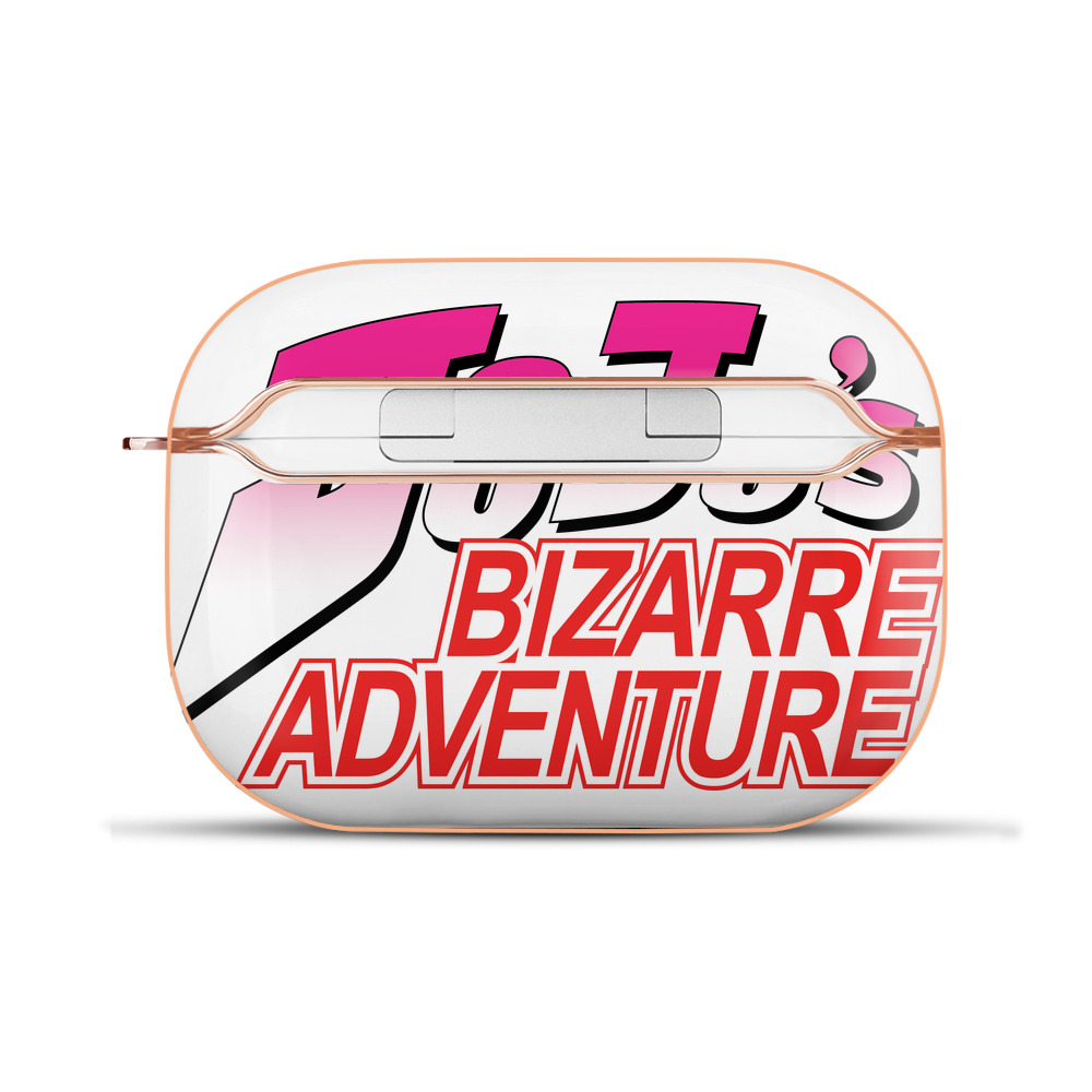 （画像用） ジョジョの奇妙な冒険 JoJo's Bizarre Adventure 【AirPods Pro用】ハードシェル保護ケース｜耐衝撃・防指紋・カラビナ付き商品仕様