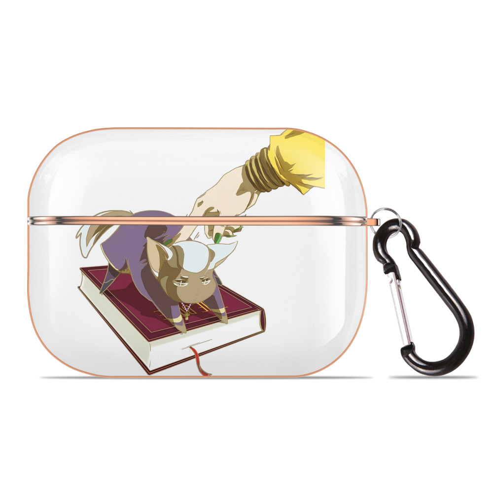 （画像用） ジョジョの奇妙な冒険 JoJo's Bizarre Adventure 【AirPods Pro用】ハードシェル保護ケース｜耐衝撃・防指紋・カラビナ付き商品仕様