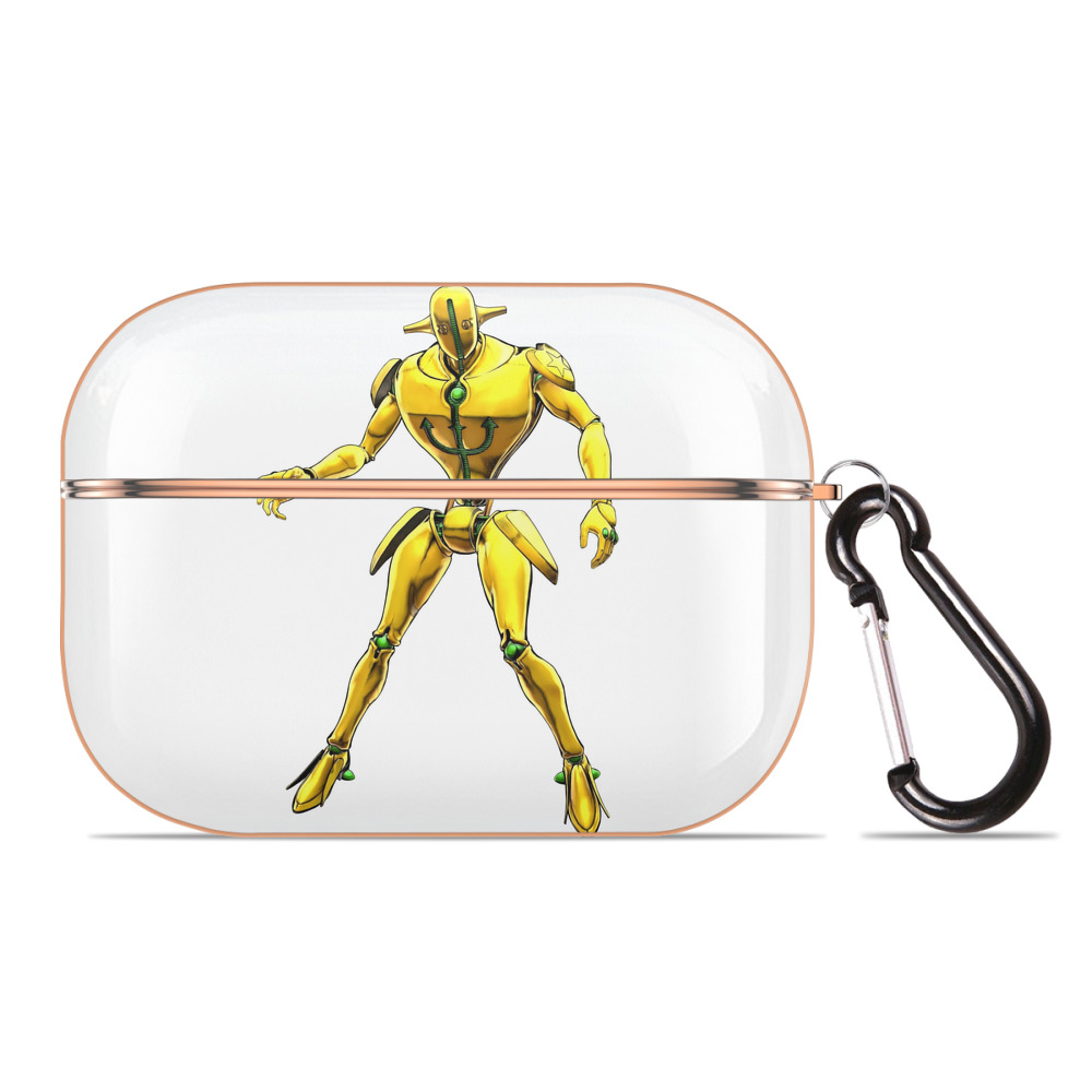 （画像用） ジョジョの奇妙な冒険 JoJo's Bizarre Adventure 【AirPods Pro用】ハードシェル保護ケース｜耐衝撃・防指紋・カラビナ付き商品仕様