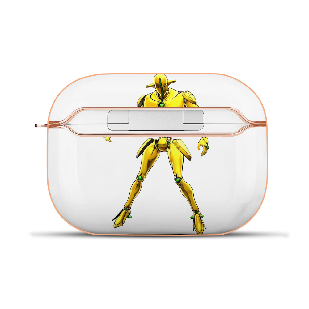 （画像用） ジョジョの奇妙な冒険 JoJo's Bizarre Adventure 【AirPods Pro用】ハードシェル保護ケース｜耐衝撃・防指紋・カラビナ付き商品仕様