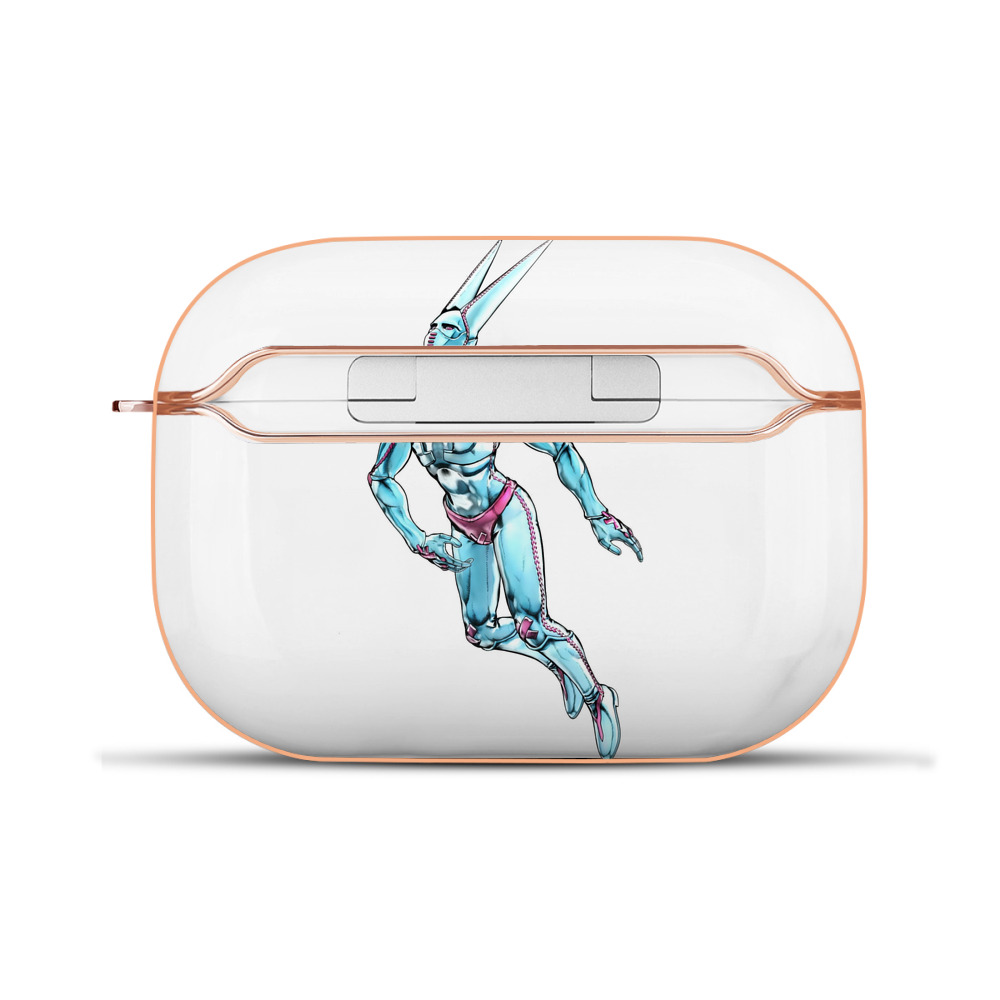 （画像用） ジョジョの奇妙な冒険 JoJo's Bizarre Adventure 【AirPods Pro用】ハードシェル保護ケース｜耐衝撃・防指紋・カラビナ付き商品仕様