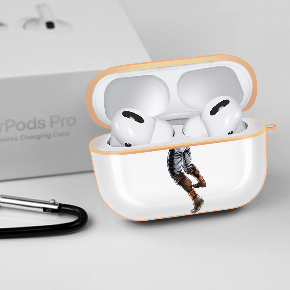 ジョジョの奇妙な冒険 /ジョナサン?ジョースター JoJo's Bizarre Adventure Jonathan Joestar 【AirPods Pro用】ハードシェル保護ケース｜耐衝撃・防指紋・カラビナ付き商品仕様