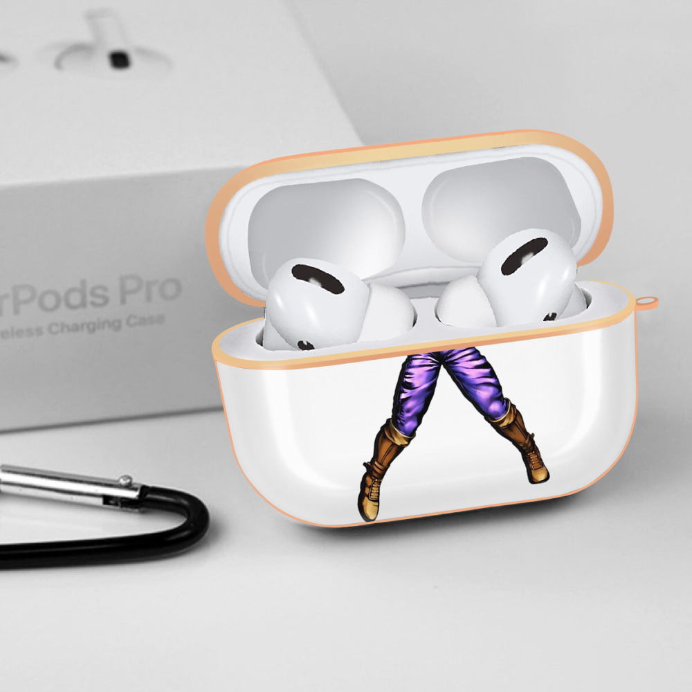 ジョジョの奇妙な冒険 /ジョナサン?ジョースター JoJo's Bizarre Adventure Jonathan Joestar 【AirPods Pro用】ハードシェル保護ケース｜耐衝撃・防指紋・カラビナ付き商品仕様
