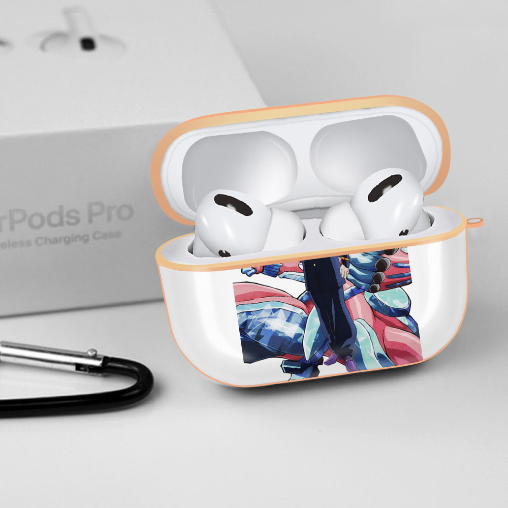 ジョジョの奇妙な冒険 ひがしかた じょうすけ JoJo's Bizarre Adventure Higashikata Josuke 【AirPods Pro用】ハードシェル保護ケース｜耐衝撃・防指紋・カラビナ付き商品仕様